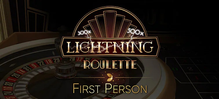 First Person Lightning Roulette by Evolution, showcased at 20betch.com – game logo
